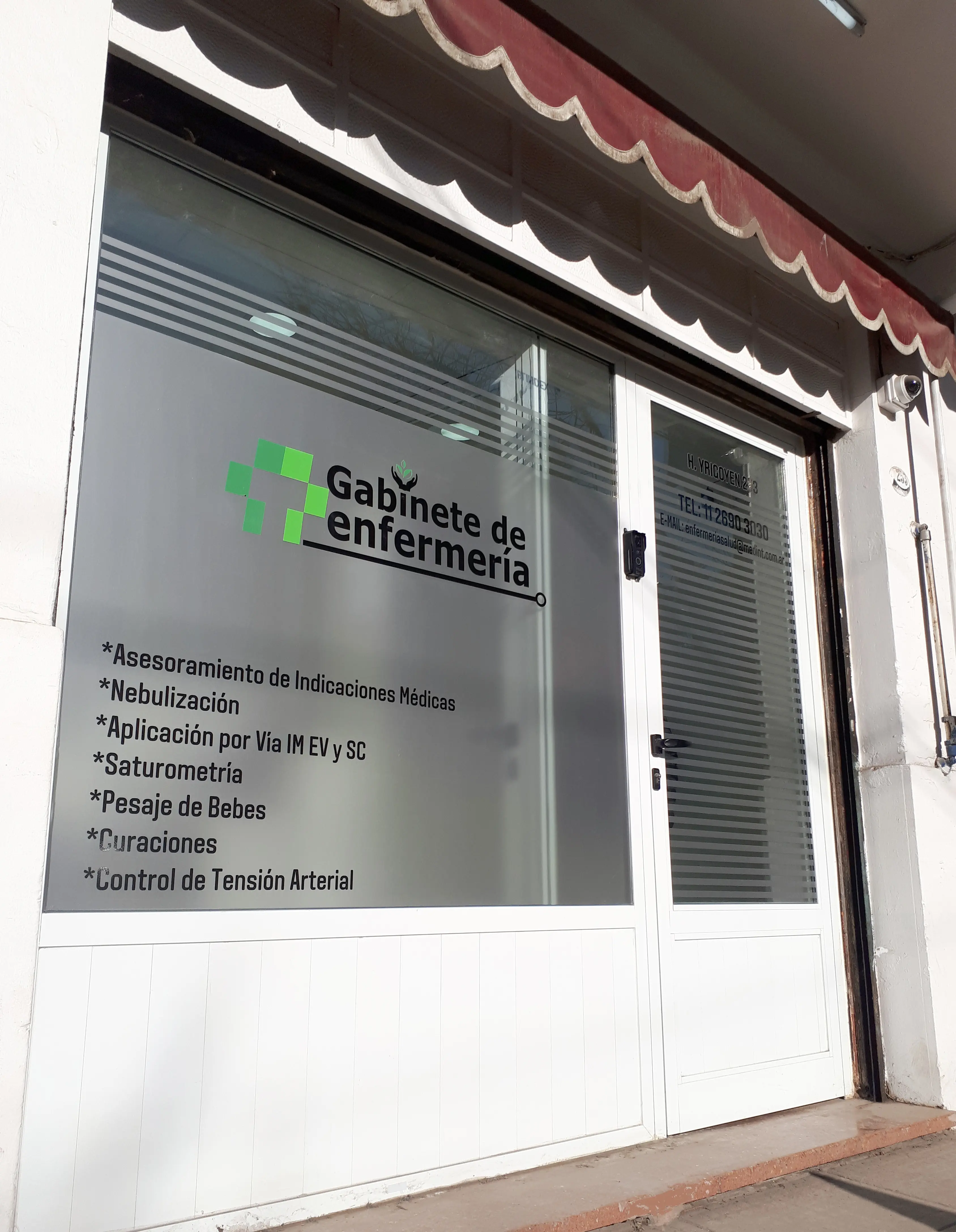 Frente del Gabinete Armonía Salud
